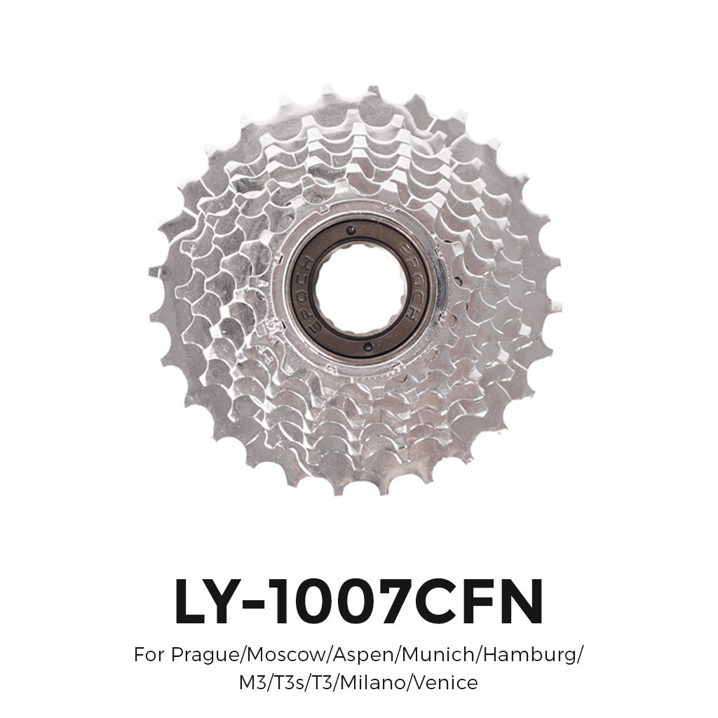 7-Speed Freewheel 14-28T for Prague/Moscow/Aspen/Munich/Hamburg/M3/T3s/T3/Milano/Venice