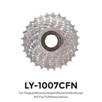 7-Speed Freewheel 14-28T for Prague/Moscow/Aspen/Munich/Hamburg/M3/T3s/T3/Milano/Venice