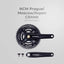 Shimano MTB Triple Crankset
